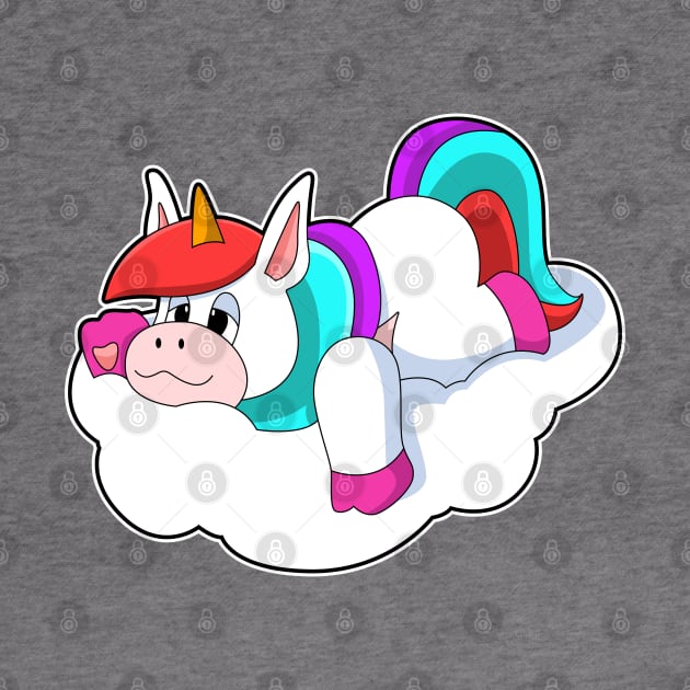 Unicorn on Clouds by Markus Schnabel